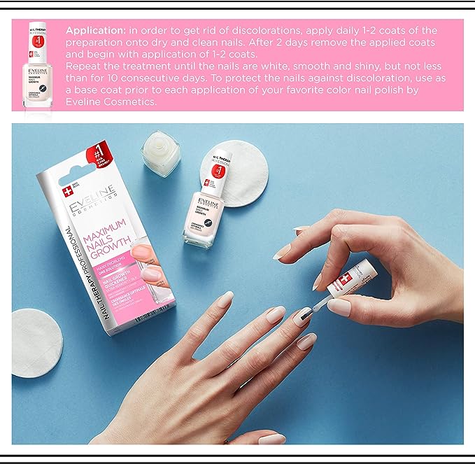 Eveline Nail Therapy Odżywka Przyśpieszająca Wzrost Paznokci 12ml