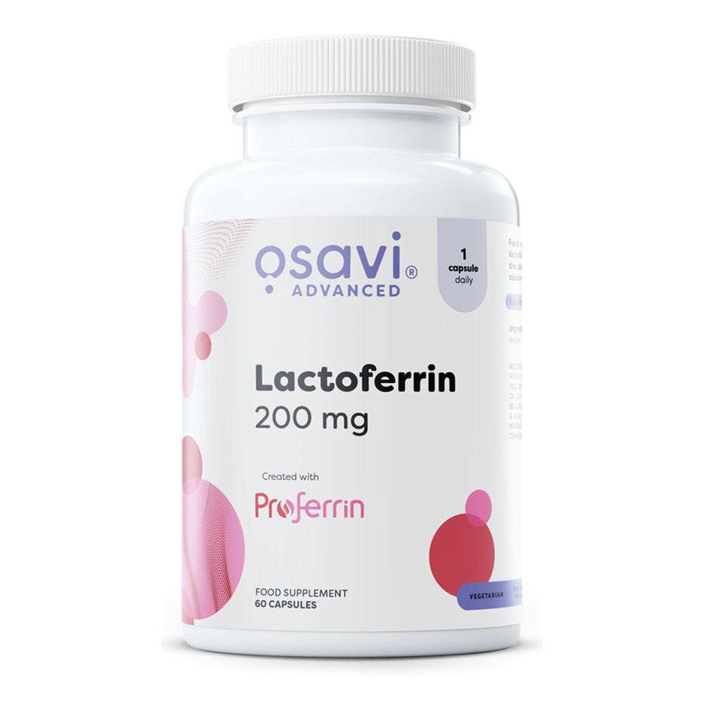 Osavi Laktoferyna 200mg na Wsparcie Odporności 60 Kapsułek