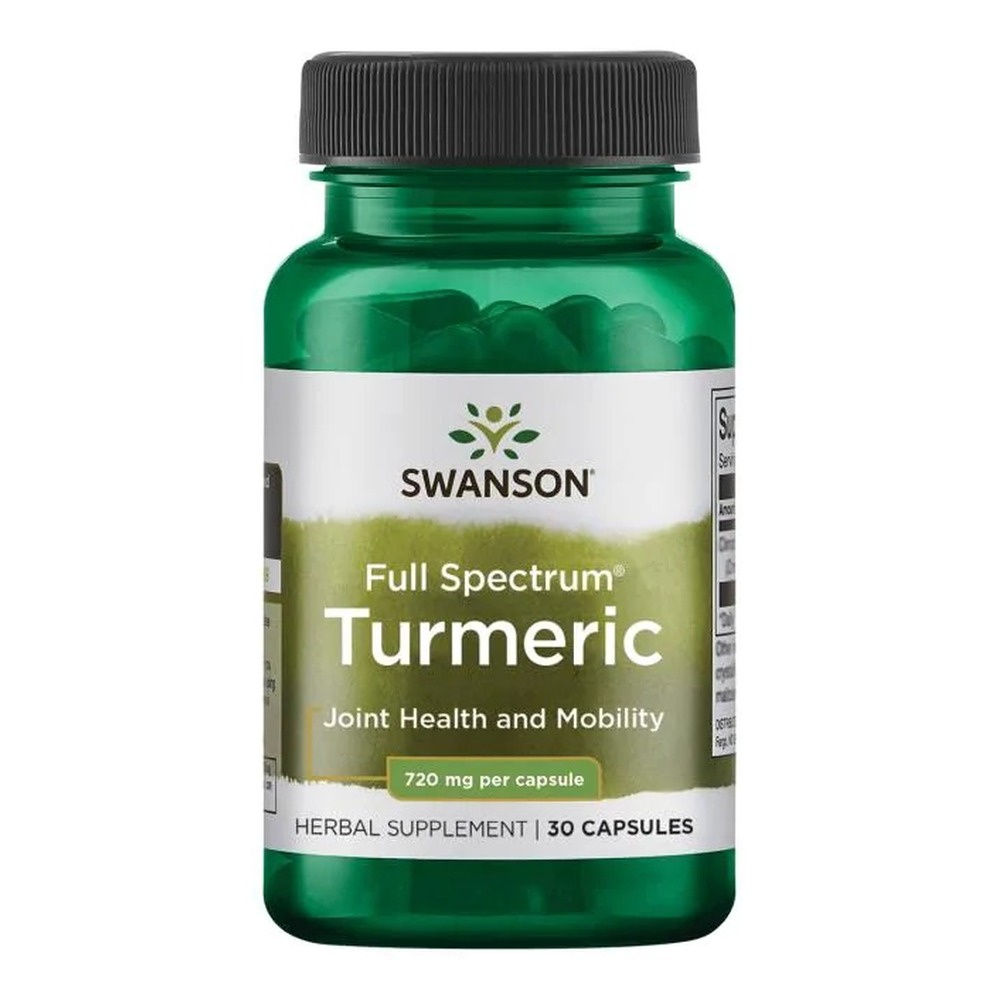 Swanson Full Spectrum Turmeric 720mg 30 Capsułek