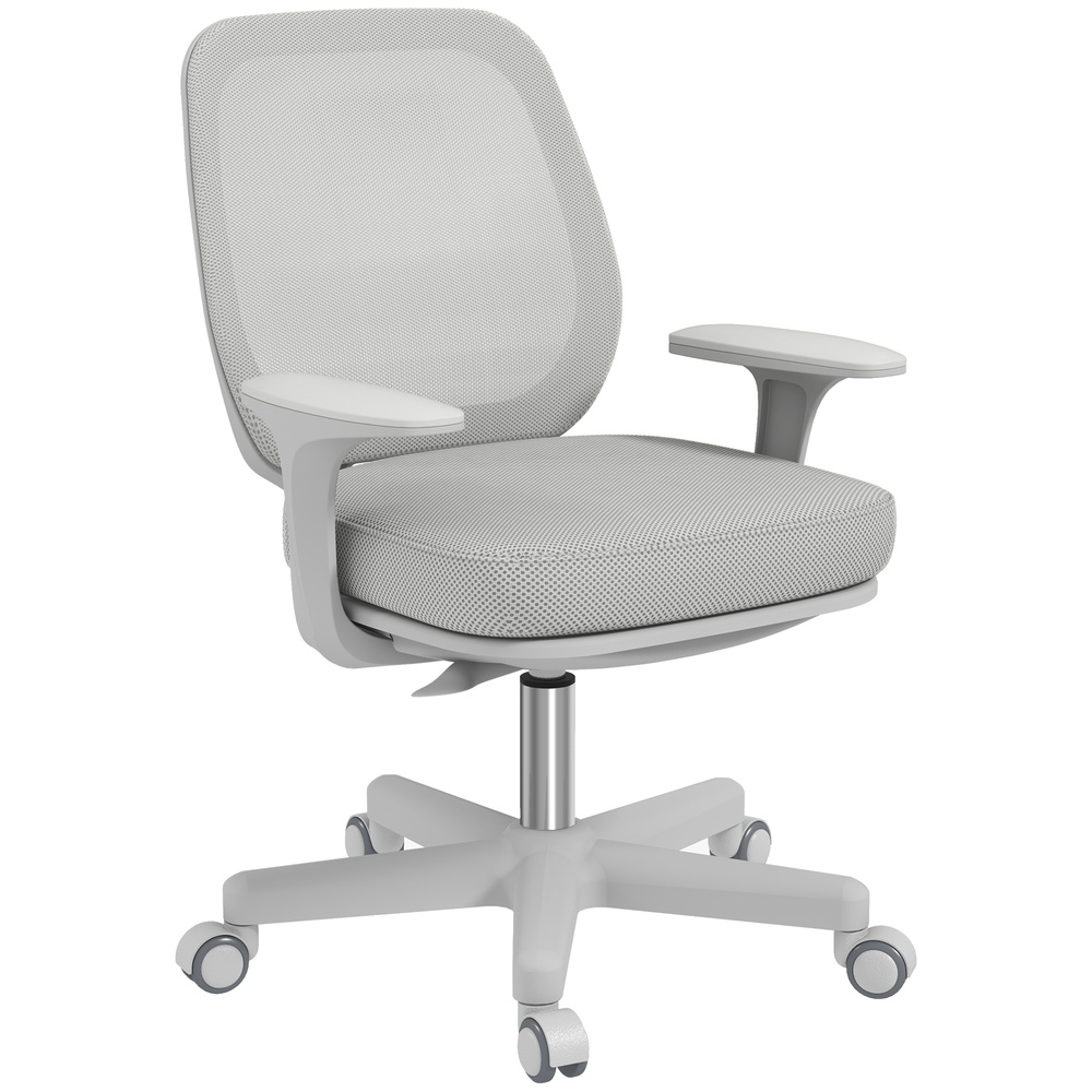 Vinsetto 44-56cm Mesh Back Office Chair - Grey