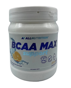 Allnutrition BCAA Max Support w Proszku o Smaku Pomarańczowym Na Wsparcie Regeneracji 500g