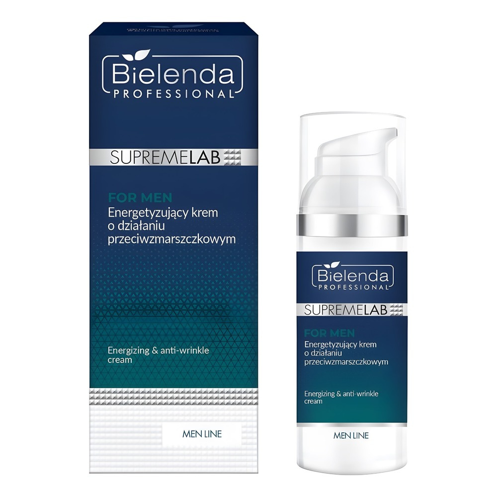 Bielenda SupremeLab Men Line Energizing Cream with Anti-Wrinkle Effect 50ml