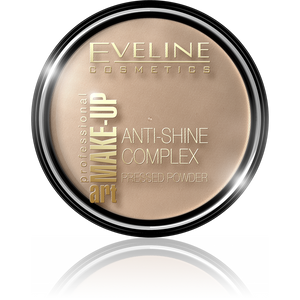 Eveline Make Up Art Anti-Shine Complex Pressed Powder No.35 Golden Beige 14g