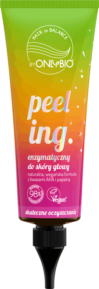 OnlyBio Hair Balance Zestaw Peeling do skóry głowy +Szampon+Odżywka+Mgiełka