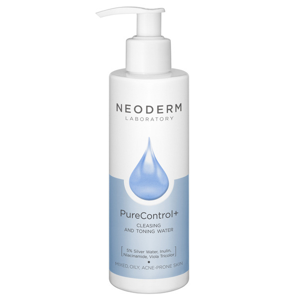 Neoderm PureControl Woda Oczyszczająco-Tonizująca dla Skóry Trądzikowej i Tłustej 200ml