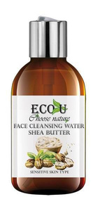 EcoU Oczyszczająca Woda do Twarzy z Masłem Shea do Cery Wrażliwej 200ml