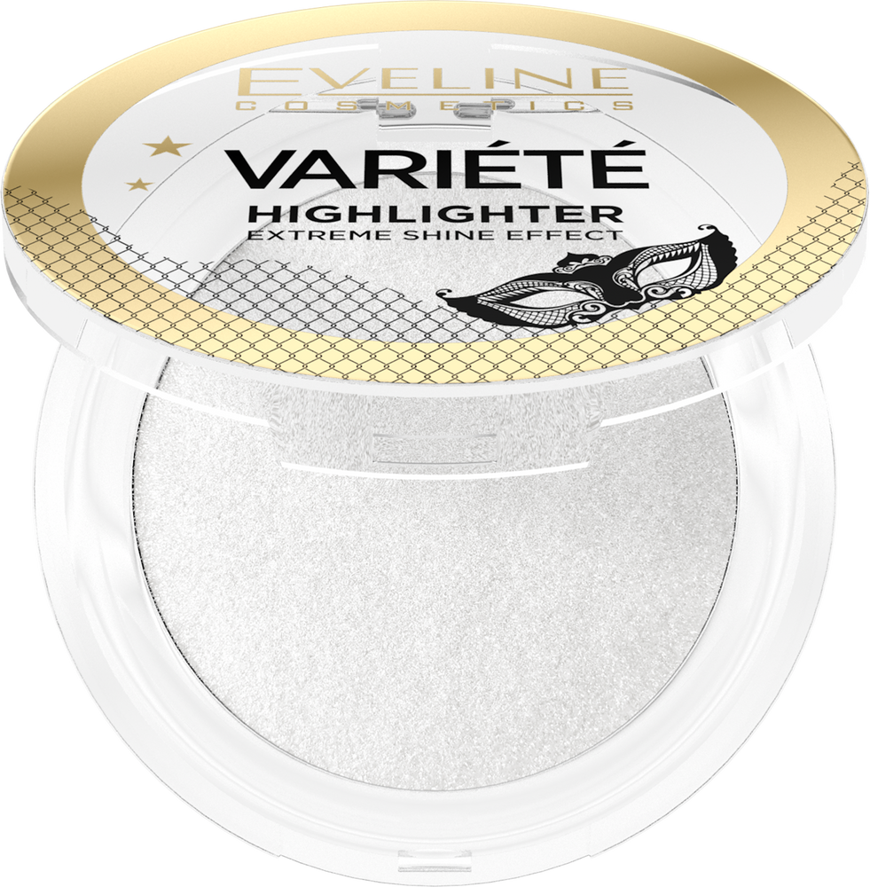 Eveline Variete Extreme Shine Effect Rozświetlacz Prasowany No 02 5g