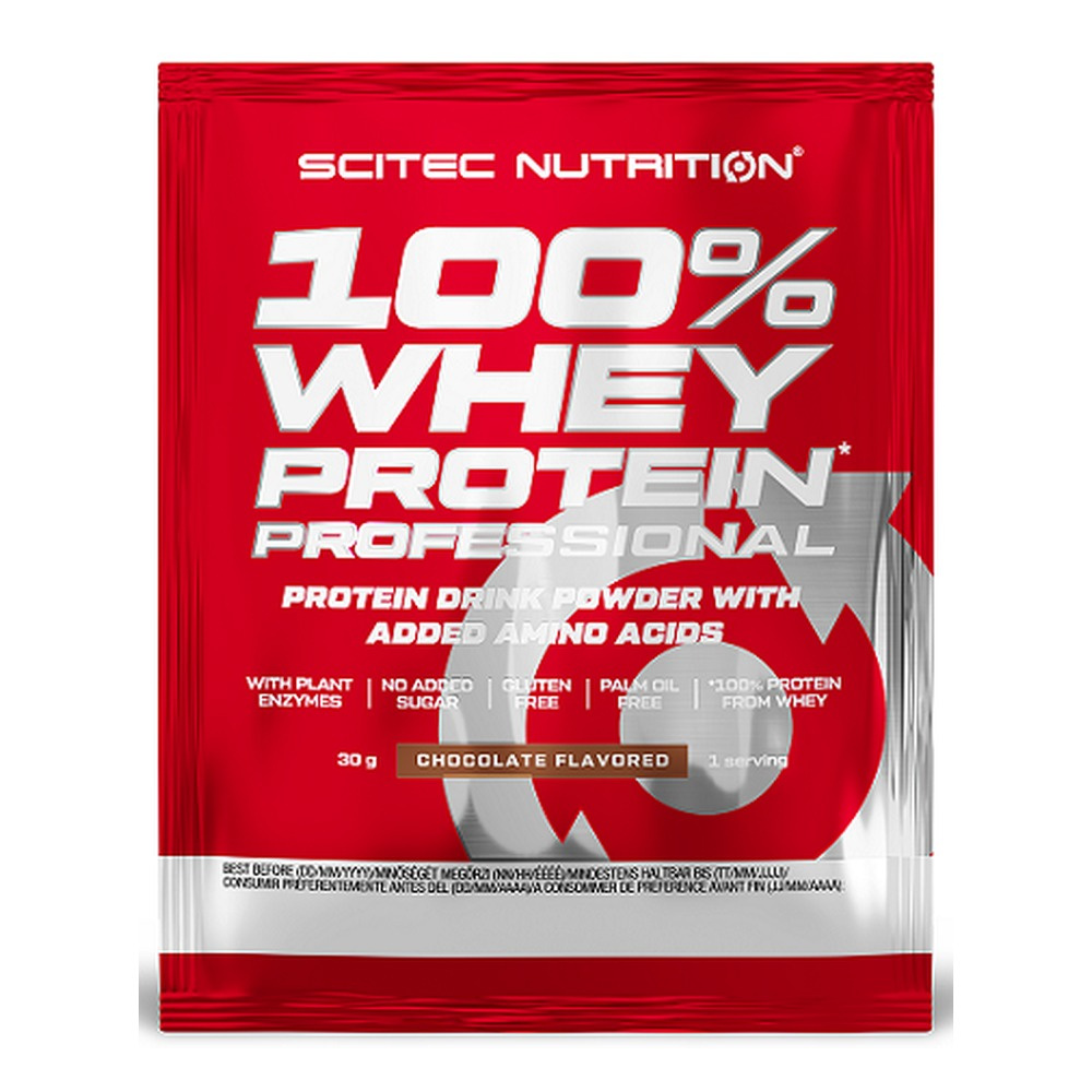 SciTec 100% Whey Protein Professional Odżywka Białkowa Serwatkowa Czekolada 30g