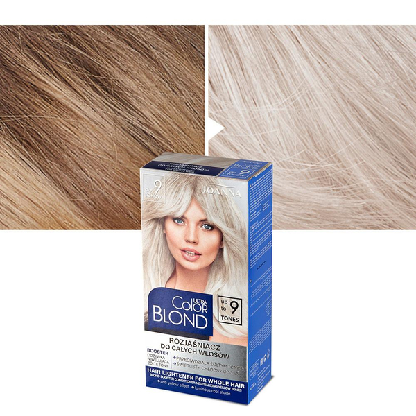 Joanna Ultra Color Blond Rozjaśniacz do Całych Włosów do 9 Tonów 1 Sztuka