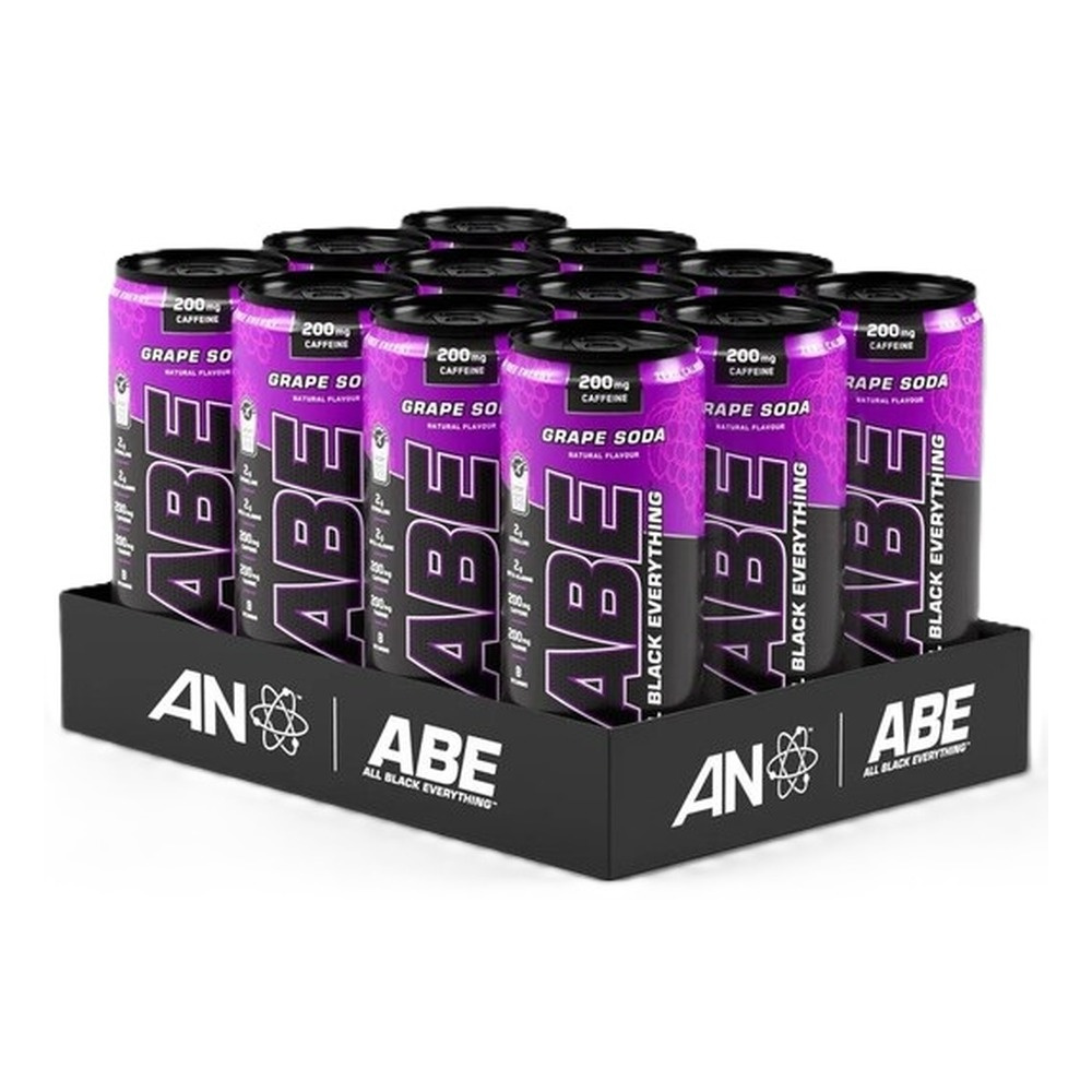Applied Nutrition ABE Energy + Performance Napój energetyczny, Winogronowa soda 12 x 330ml