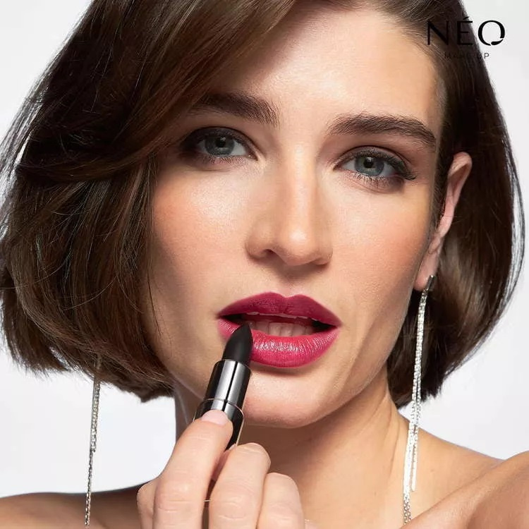 Neo Makeup Intense Serum Koloryzująca Pomadka do Ust Be Proud Nr 01 Black Pink Tint Effect 3g