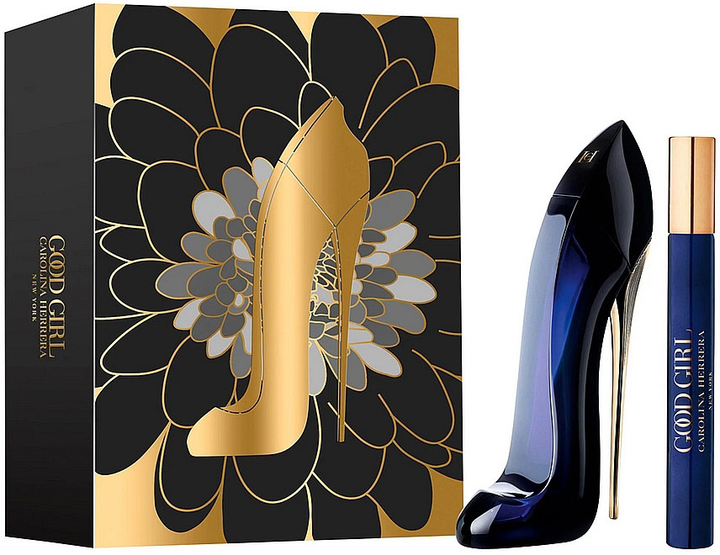 Carolina Herrera Good Girl Gift Woda Perfumowana 80ml EDP + Woda Perfumowana 10ml EDP Zestaw dla Kobiet  1 Sztuka