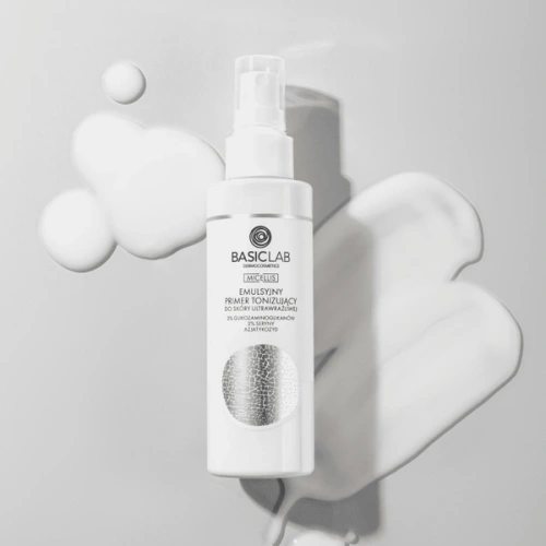 BasicLab Dermocosmetics Micellis Tonizująca Emulsja Baza dla Skóry Ultra Wrażliwej 150ml