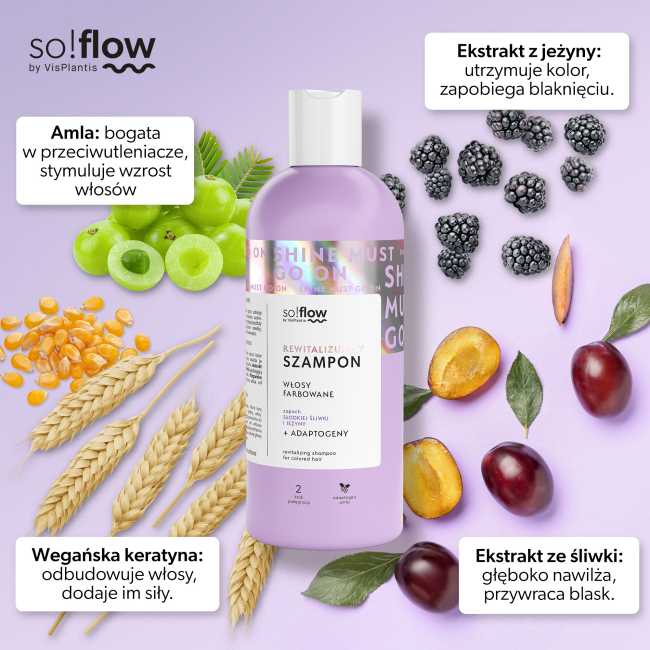 So!flow Revitalizing Set for Colored Hair Shampoo Conditioner Mask 1 Piece