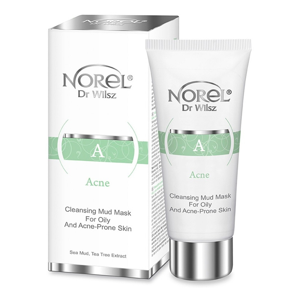 Norel Acne Oczyszczająca Maska Błotna dla Skóry Tłustej i Trądzikowej 100ml