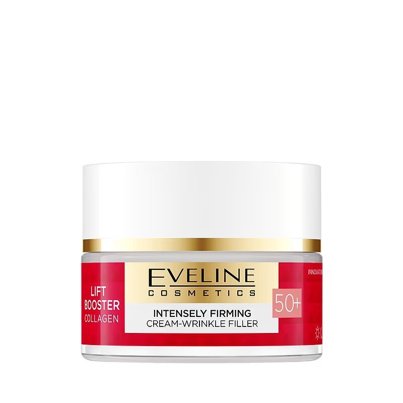 Eveline Lift Booster Collagen Strongly Firming Cream-Wrinkle Filler 50+ for Day and Night 50ml