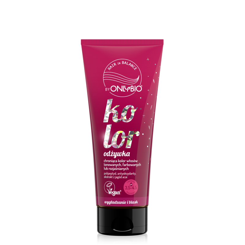 OnlyBio Hair in Balance Kolor Odżywka Wygładzająco-Ochroniająca Kolor 200ml