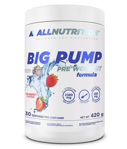 Allnutrition Big Pump Pre-Workout Formula Strawberry 420g