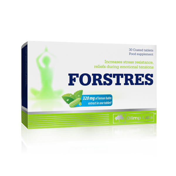 Olimp Forstre Stress Relief Lemon Balm Extract 30 Capsules