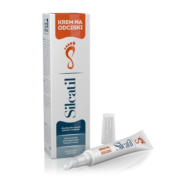 Silcatil Cream for Corns Effectively Softens and Cares for Skin 10ml