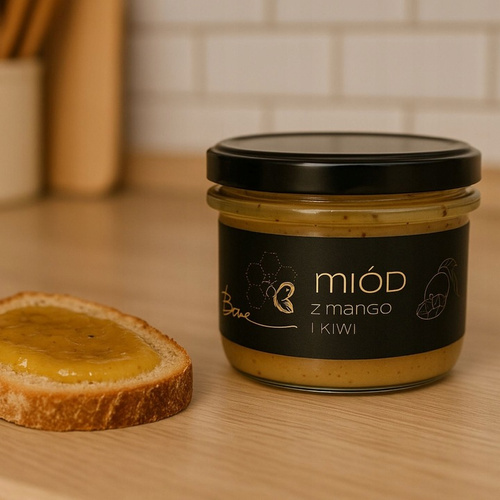 Bona Miód z Mango i Kiwi Naturalny Pyszny Smak 245g