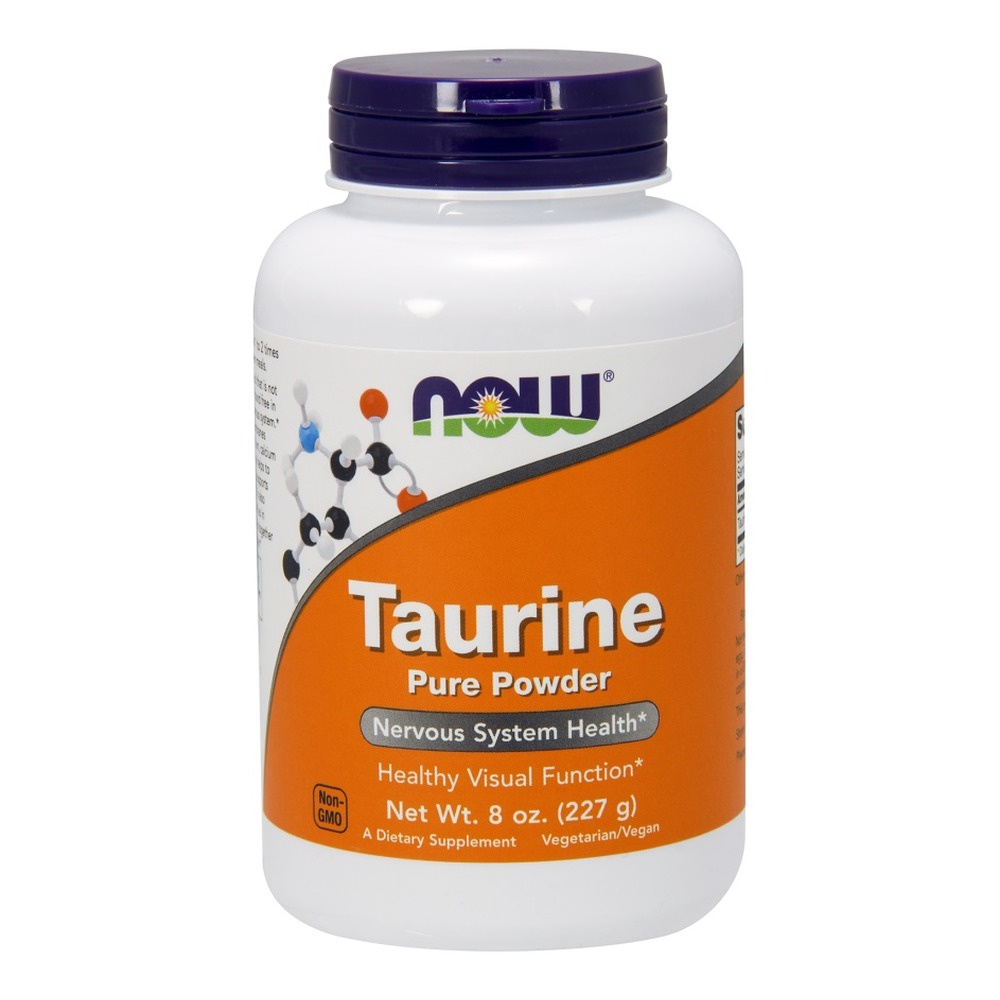 Now Foods Taurine Pure Powder Supports Healthy Vision 227g