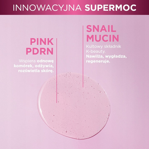Eveline Pink Snail Jelly-Slime Smoothing Facial Essence 100ml