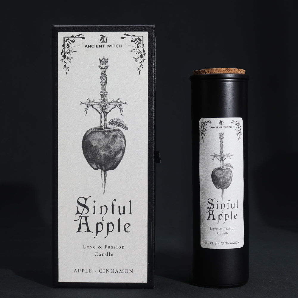 Ancient Witch Ritual Candles - Sinful Apple