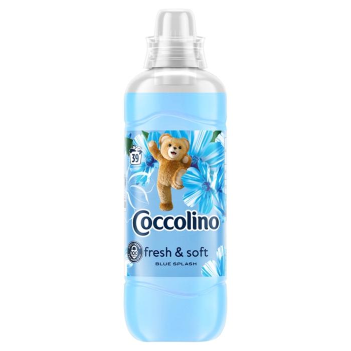 Coccolino Fresh & Soft Blue Splash Fabric Softener with a Fresh Floral Scent 975ml