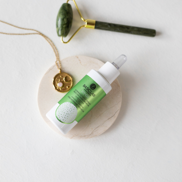 BasicLab Advanced Anti-Blackhead Serum with 5% Azeloglycine & 1% BHA for Clear, Balanced Skin - 30ml