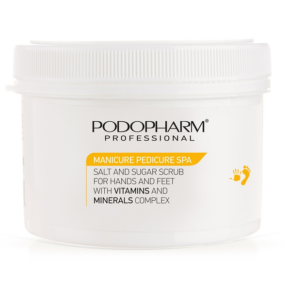 Podopharm Professional Salt and Sugar Scrub with Vitamins 600g