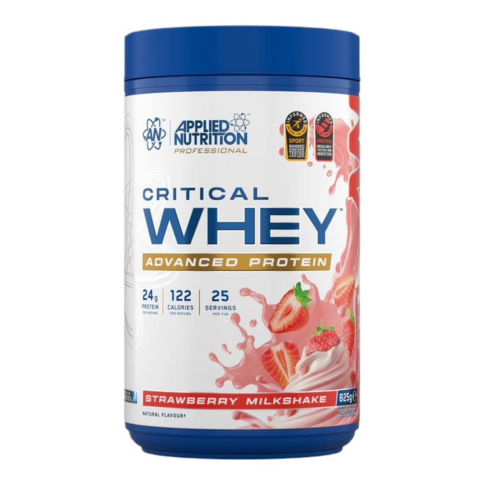 Applied Nutrition Critical Whey, Koktajl truskawkowy 825g