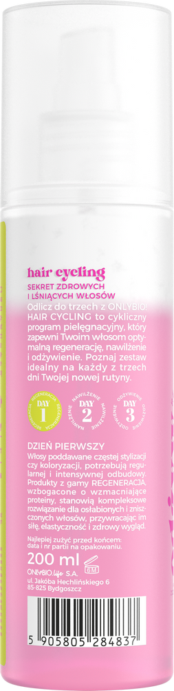 OnlyBio Hair Cycling Regeneration Two-Phase Smoothing and Regenerating Conditioner 200ml