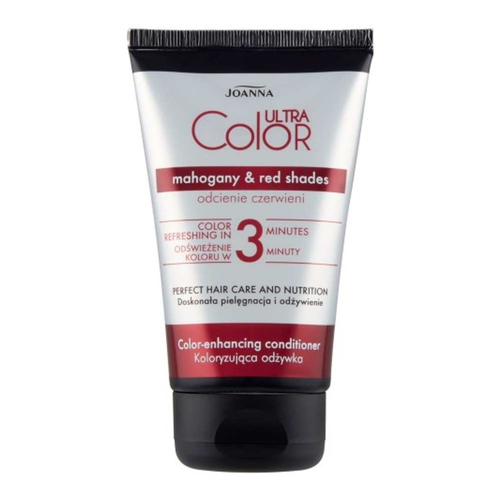 Joanna Ultra Color System Coloring Hair Conditioner Shades of Red 100ml