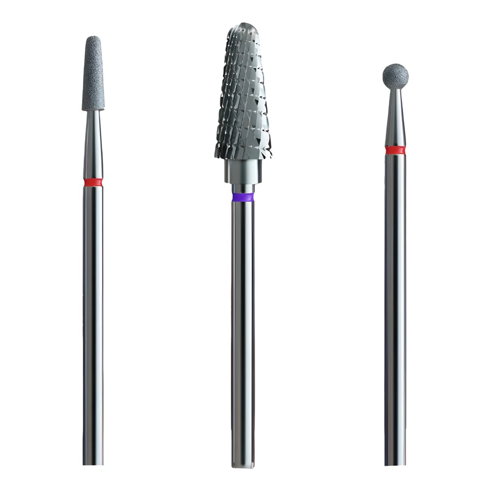 IQ Nails Basic Home Pack 3 Nail Care Drill Bits Pakiet 3 Frezów