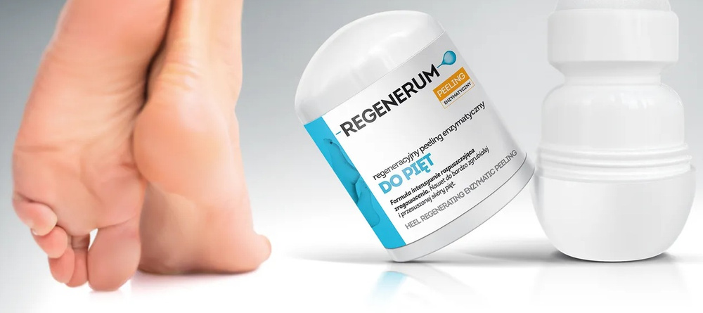 Regenerum Enzymatic Peeling for Dry Heel Skin Roll-on 50ml