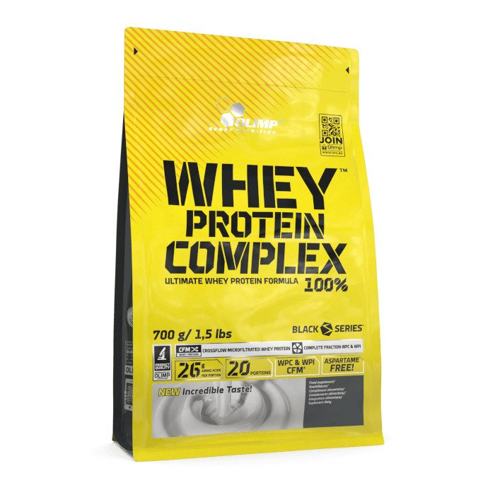 Olimp Nutrition Whey Protein Complex 100% Jagoda Odżywka Białkowa dla Sportowców 700g