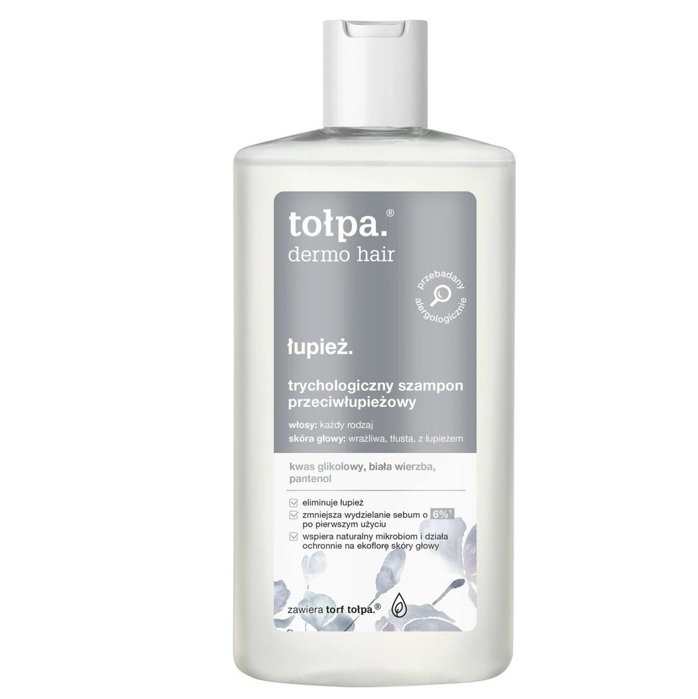 Tolpa Dermo Hair Trychologiczny Szampon Przeciwłupieżowy 250ml
