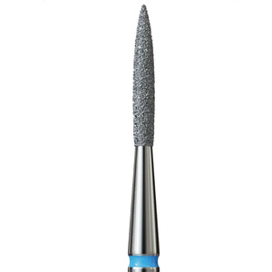 IQ Nails 2in1 Diamond Nail Drill Bit Long Flame Shape Standard 1.6mm