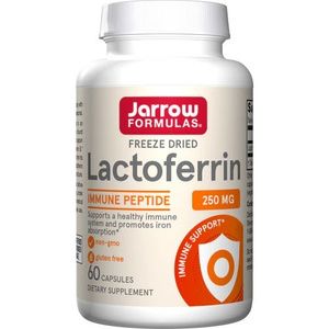 Jarrow Formulas Laktoferyna 250mg Na Wsparcie Odporności i Wchłanianie Żelaza 60 Kapsułek