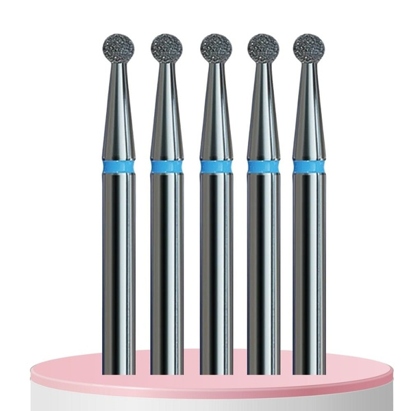 IQ Nails Diamond Nail Drill Bits Ball Shape 1.8mm 001.524.018 5 pcs