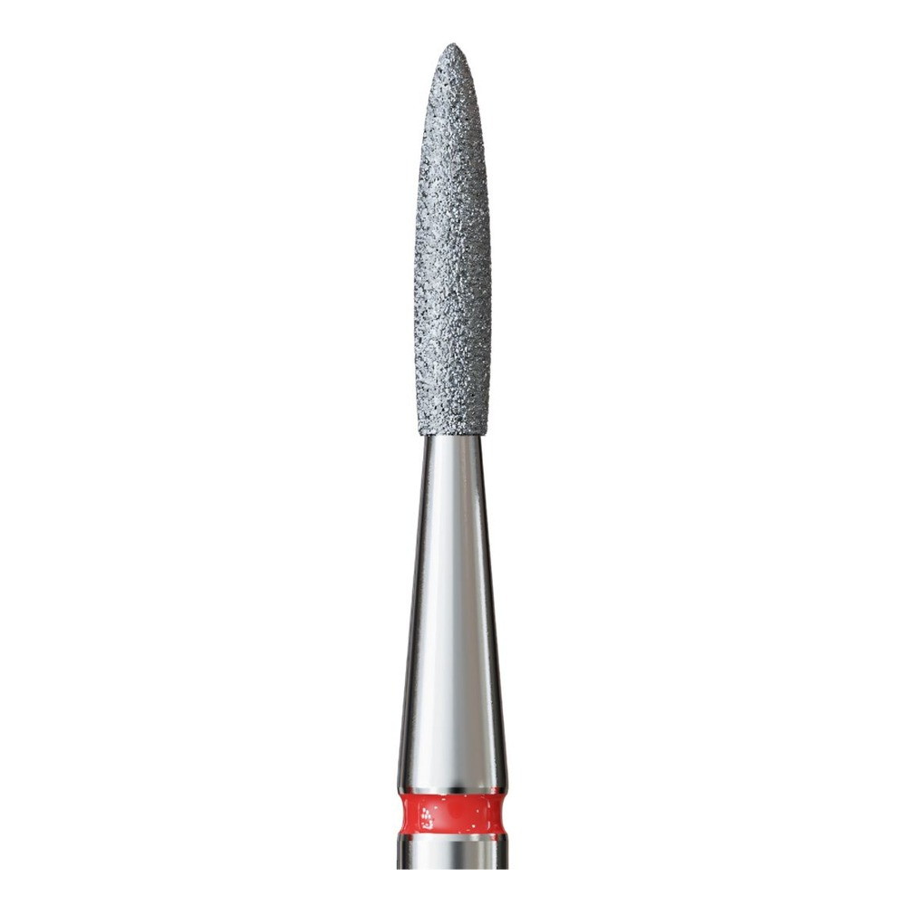 IQ Nails Diamentowy Frez do Paznokci Długi Płomień Fine 1,6mm 243R.514.016 1 Sztuka