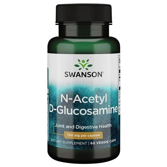 Swanson N-Acetyl D-Glucosamine 750mg 60 Kapsułek