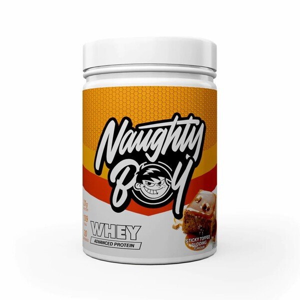 Naughty Boy Advanced Whey Sticky Toffee Pudding Odżywka Białkowa na Wzrost Mięśni 900g