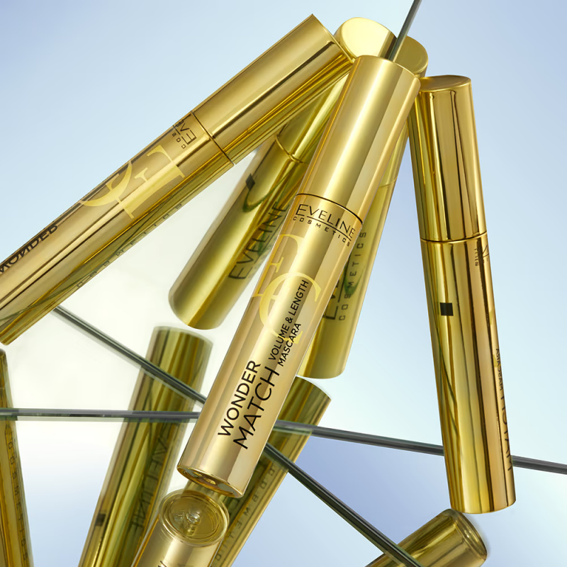 Eveline Wonder Match Pogrubiająco-Wydłużający Tusz do Rzęs 7ml