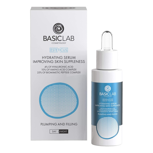 BasicLab Esteticus Hydrating Serum with 4% Hyaluronic Acid 30ml
