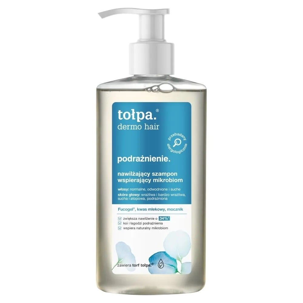 Tolpa Dermo Hair Nawilżający Szampon do Wrażliwej Skóry Głowy 250ml