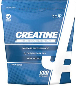 Trained by JP Creatine, Unflavoured (Bag) - 1000g