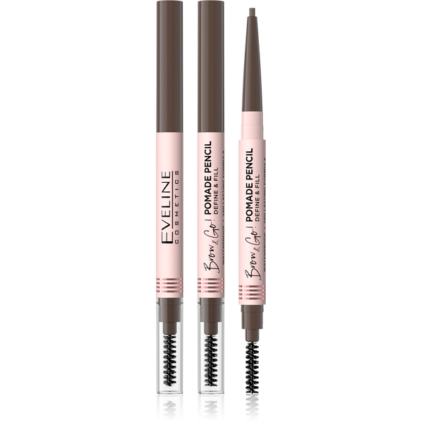 Eveline Brow & Go Wodoodporna Pomadowa Kredka do Brwi Taupe 1 Sztuka 