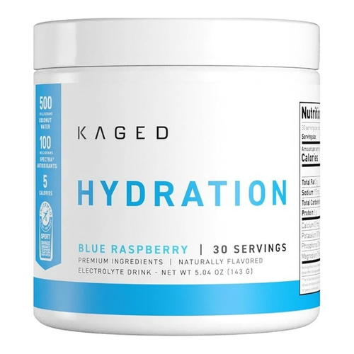 Kaged Muscle Hydration Blue Raspberry 143g